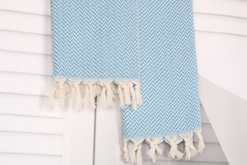 Summer Towel, Gym Towel, Personalized Gifts, 36x18 Cotton Chevron Towel, Monogram Hand Towel, Custom Hand Towel, Bachelor Towel, Christmas Favors - 8