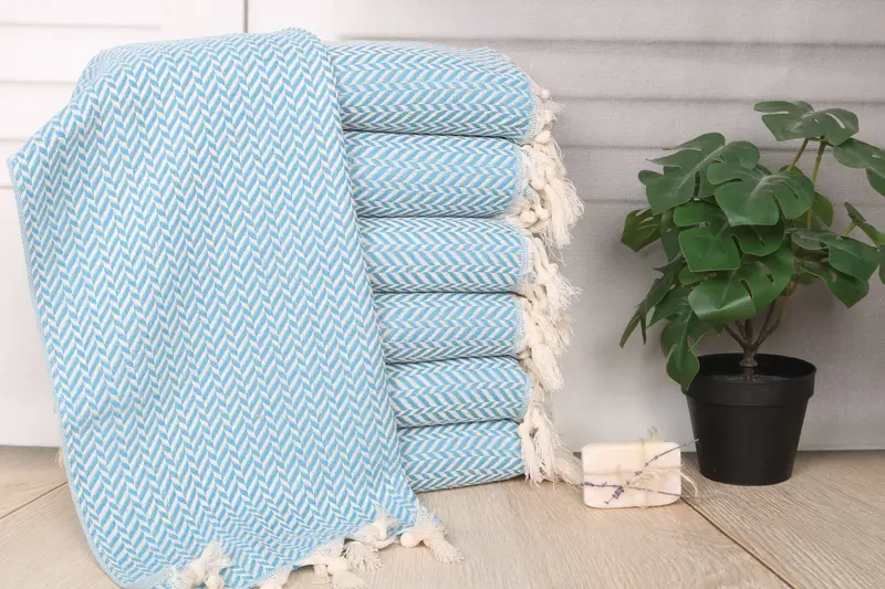 Summer Towel, Gym Towel, Personalized Gifts, 36x18 Cotton Chevron Towel, Monogram Hand Towel, Custom Hand Towel, Bachelor Towel, Christmas Favors - 1
