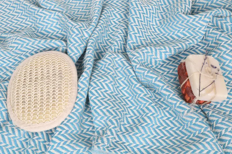 Summer Towel, Gym Towel, Personalized Gifts, 36x18 Cotton Chevron Towel, Monogram Hand Towel, Custom Hand Towel, Bachelor Towel, Christmas Favors - 7