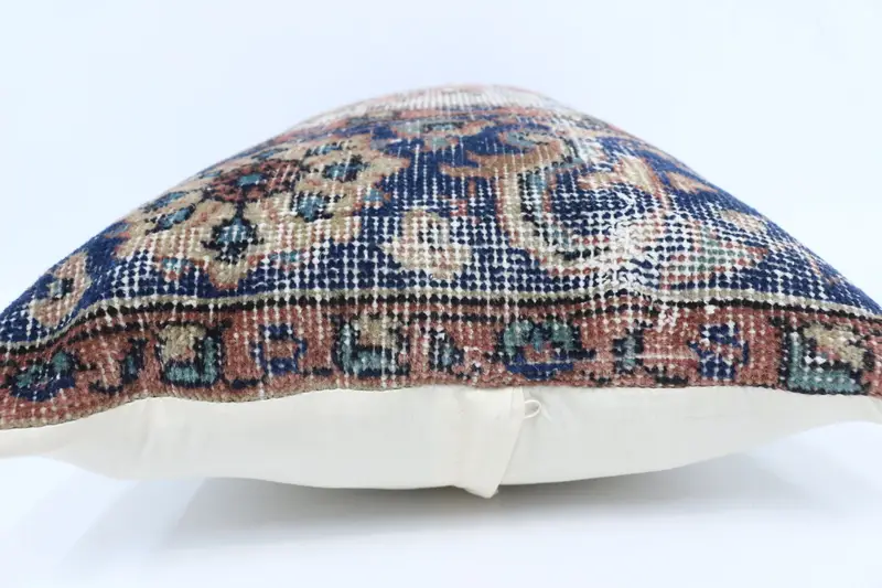 Pillow, 16x24 Red Pillow Sham, Kilim Rug Cushion Case, Vintage Kilim Throw Pillow, Gift Pillow, Bench Cushion Cover, Handmade Kilim Cushion - 5