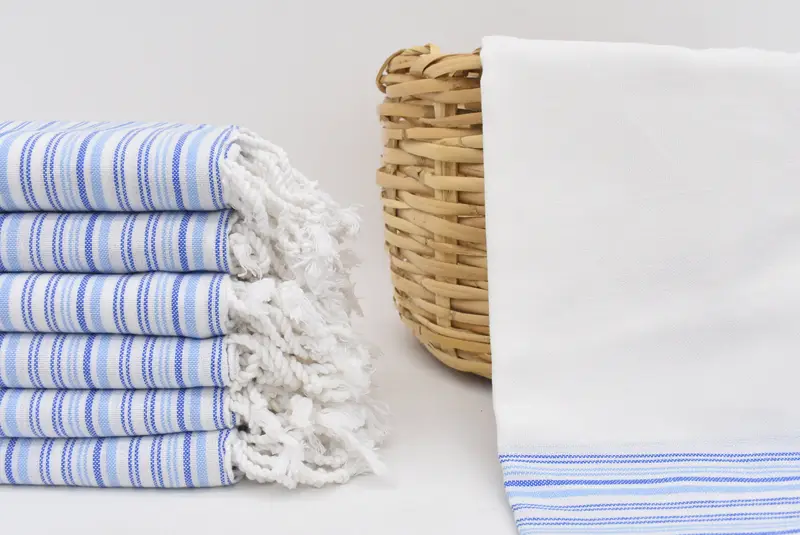 Sand-free towel, Large Turkish Towel, Bachelor Gifts, Girls Weekend Getaways Gifts, 70x40 Cotton Striped Towel, Xmas Gifts, Best Friend Wedding Gift - 2