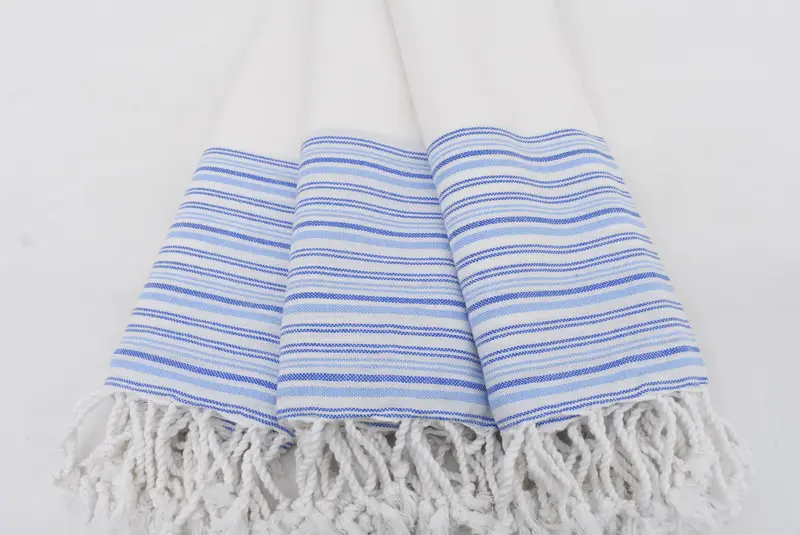 Sand-free towel, Large Turkish Towel, Bachelor Gifts, Girls Weekend Getaways Gifts, 70x40 Cotton Striped Towel, Xmas Gifts, Best Friend Wedding Gift - 3