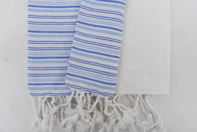Sand-free towel, Large Turkish Towel, Bachelor Gifts, Girls Weekend Getaways Gifts, 70x40 Cotton Striped Towel, Xmas Gifts, Best Friend Wedding Gift - 4