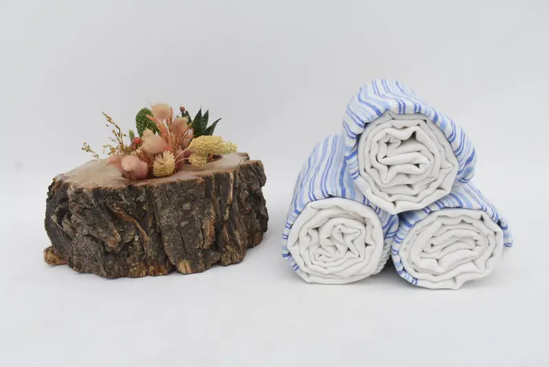 Sand-free towel, Large Turkish Towel, Bachelor Gifts, Girls Weekend Getaways Gifts, 70x40 Cotton Striped Towel, Xmas Gifts, Best Friend Wedding Gift - 8