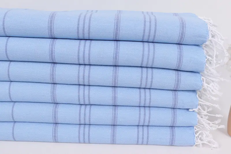 Bridesmaid Gifts, Personalized Gifts, Baby Boy Gift, 40x24 Cotton Striped Towel, Gift For Wedding Day, Custom Wedding Gifts, Personalized Hand Towel - 3