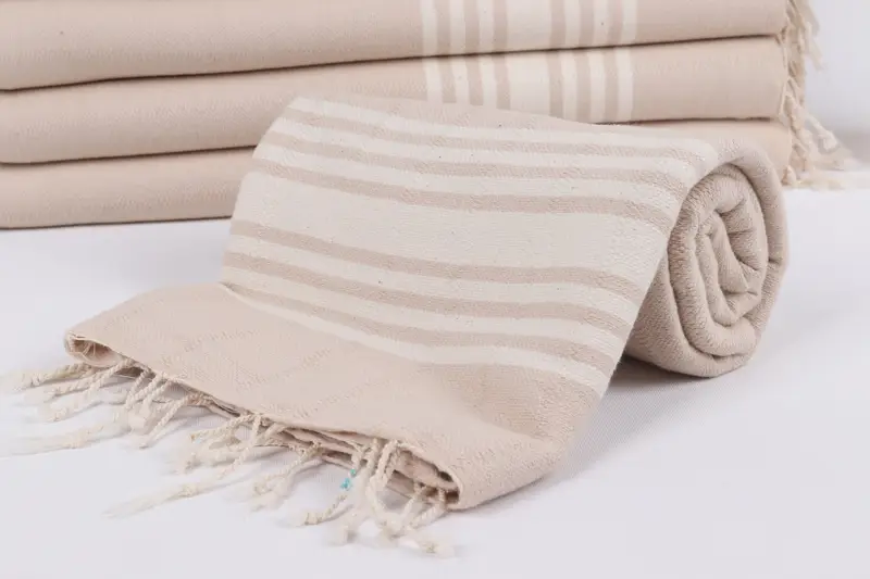 Turkish Towel Beach, Spa Towel, Wedding Favors, Gift For Boyfriend, Hammam towel, 64x36 Cotton Striped Towel, Florida Bachelorette Party Favors - 4