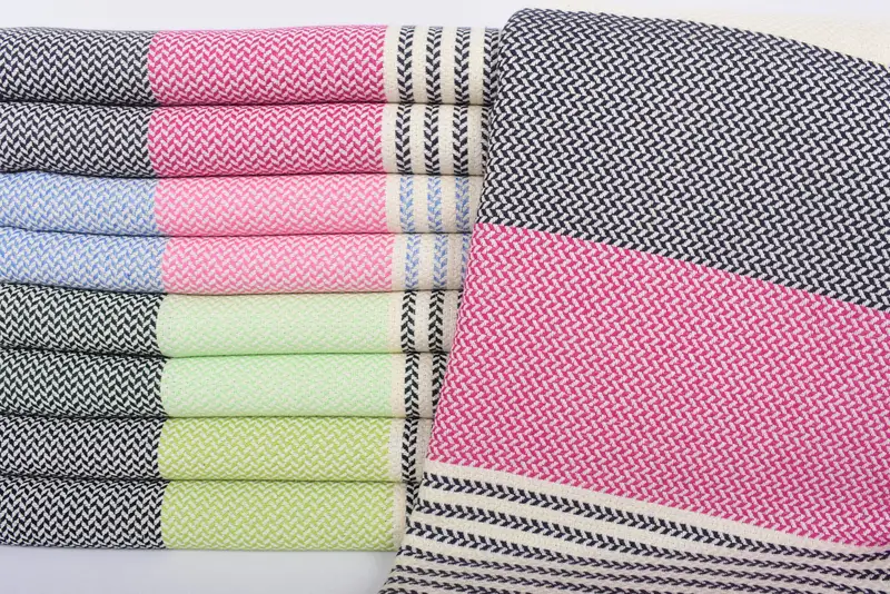 Welcome Wedding Gift, Bachelorette Party Gifts Bridesmaids, Custom Towel, Custom Wedding Gift, 70x40 Cotton Striped Towel, Decorative Towel - 2