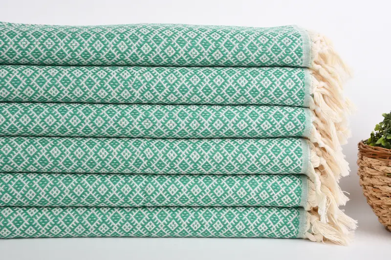 Bridesmaid Gift Towel, Wedding Gift Kitchen Towel, Small Bath Towels, Monogram Kitchen Towel, Personalized Kitchen Towel, 38x20 Cotton Diamond Towel - 2
