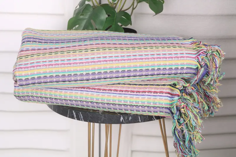 Quick-dry peshtemal, Merry Christmas Gifts, Embroidered Towel, Peshtemal Towel, Personalized Gift, Spa Towel, 70x40 Cotton Waffle Towel, Scarf Towel - 3