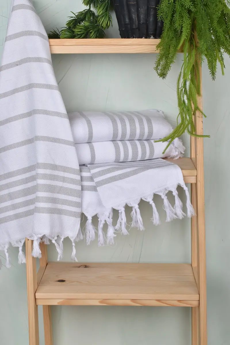 36x24 Cotton Herringbone Towel, Personalized Kitchen Towel, Summer Towel, Small Bath Towels, Bridesmaid Gifts, Bachelorette Gifts, Bridesmaid Gift - 6