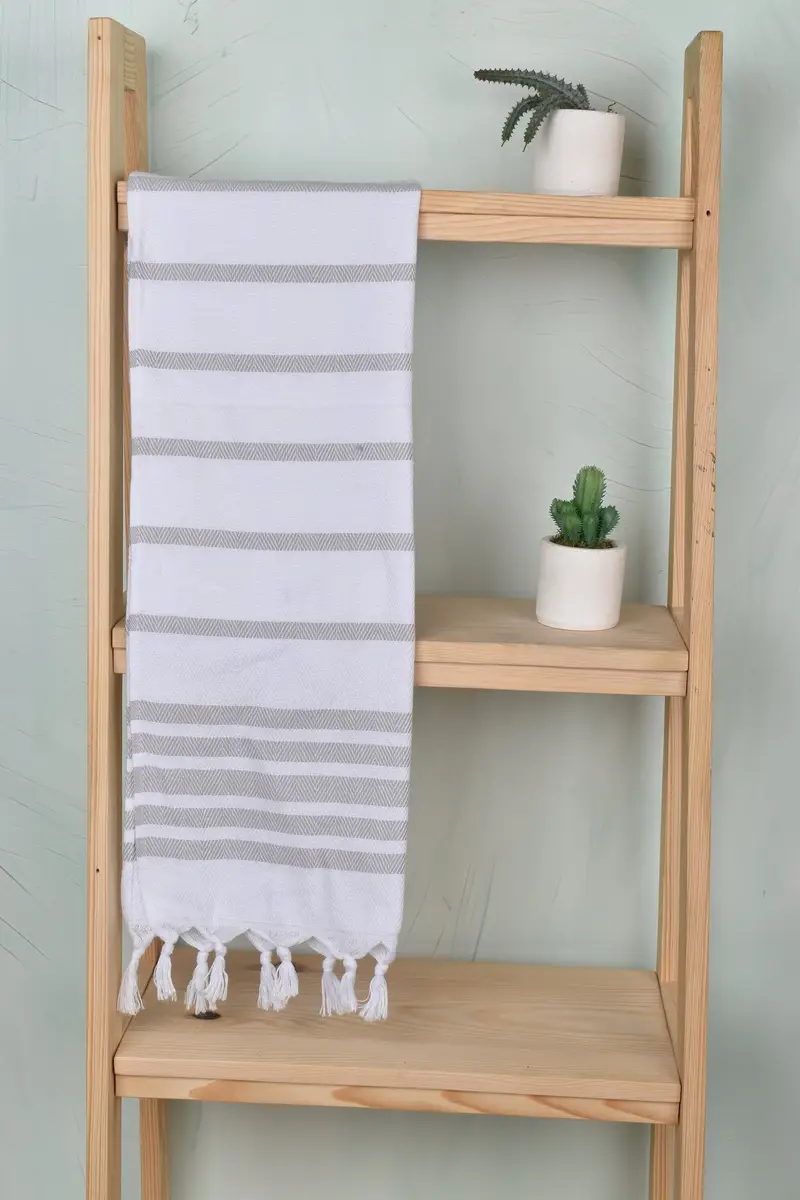 36x24 Cotton Herringbone Towel, Personalized Kitchen Towel, Summer Towel, Small Bath Towels, Bridesmaid Gifts, Bachelorette Gifts, Bridesmaid Gift - 8