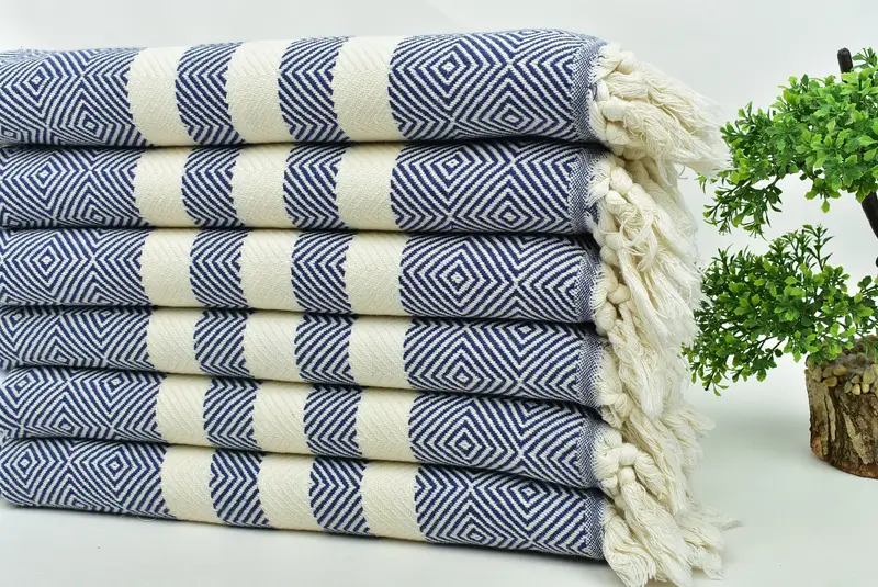 Personalized Dish Towel, Summer Towel, Bridesmaid Gifts, 32x20 Cotton Diamond Towel, Boyfriend Gift, Bridesmaid Towel, Bathroom Towels, Home Gift - 3