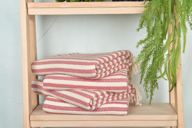 Bridesmaid Towel, Beach Towel Bulk, Summer Gift, Bachelorette Party Gifts Bridesmaids, Beach towel, Bathroom Towel, 70x40 Cotton Chevron Towel - 7