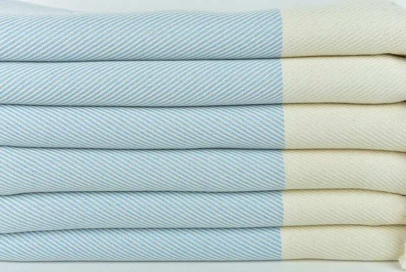 70x40 Cotton Striped Towel, Best Friend Gift, Bridesmaid Gifts Personalized, Friends Beach Towel, Personalized Towel, Large Turkish Towel - 2