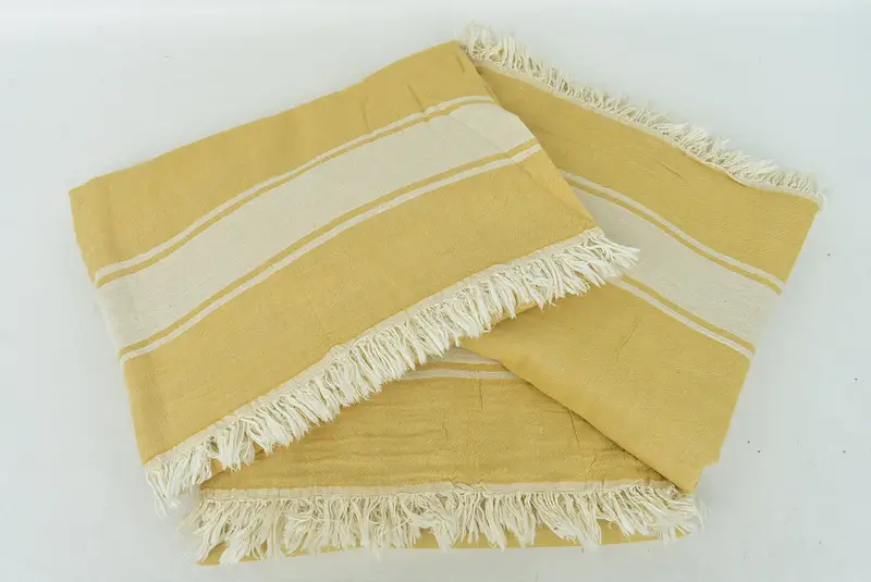 70x60 Cotton Striped Towel, Bedspread, Wedding Anniversary Gift, Family Gift Basket, Bachelor Party Gifts, Personalized Gifts, Throw Blanket Couch - 6