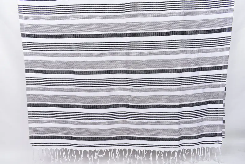 70x36 Cotton Striped Towel, Wedding Anniversary Gift, Pool Towels, Towel With Name, Bridesmaid Gift, Quick-dry towel, Peshtemal, Wedding Gifts Towel - 8