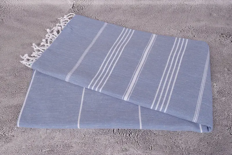 Cotton towel, Travel towel, Miami Bachelorette Party Favors, Wedding Towel, 70x40 Cotton Striped Towel, Valentines Day Gift, Custom Beach Towel - 6