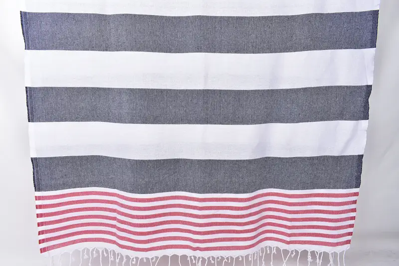 Large Turkish Towel, Bath towel, Wedding Gift, Quick-drying peshtemal towel for poolside, Bride Gift, 70x40 Cotton Striped Towel, Luxury Beach Towel - 8