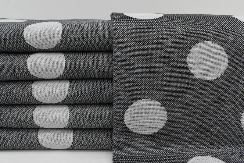 70x40 Cotton Polka Dot Towel, Turkish beach towel, Wedding Favors, Bulk Order Towel, Best Wedding Gift, Bridal Shower Gifts, Absorbent Turkish towel - 2