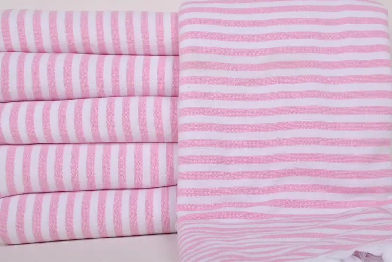 Wedding Gift, 70x36 Linen Terry Striped Towel, Home Decor Gifts, Turkish Beach Towel Personalized, Bridal Shower Favors, Customized Towels - 1