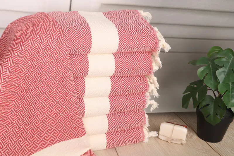 El yapımı hediye, Noel hediyeleri, düğün hediyesi, nedime hediyesi, monogramlı el havlu, kişiselleştirilmiş bulaşık havlu, 36x20 pamuk elmas havlu, doğum günü hediyesi - 1