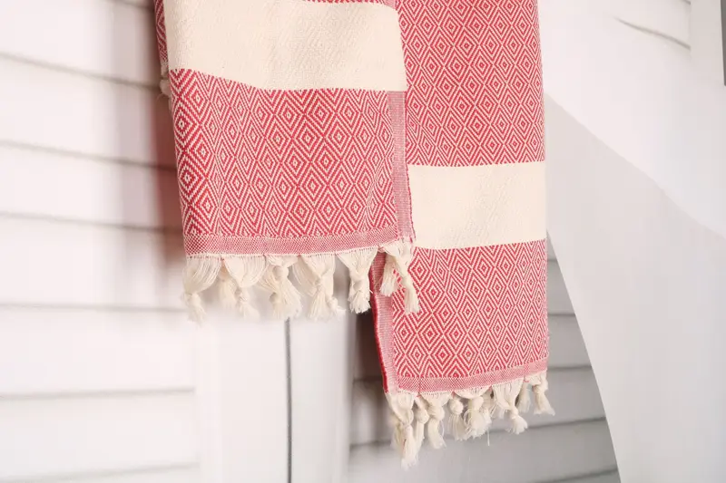 El yapımı hediye, Noel hediyeleri, düğün hediyesi, nedime hediyesi, monogramlı el havlu, kişiselleştirilmiş bulaşık havlu, 36x20 pamuk elmas havlu, doğum günü hediyesi - 8
