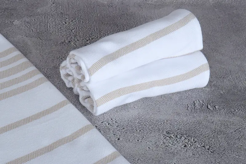 Embroidery Towels, Monogram Kitchen Towel, 36x24 Cotton Herringbone Towel, Bulk Order Towel, Bathroom Towels, Xmas Gifts, Personalized Kitchen Towel - 8