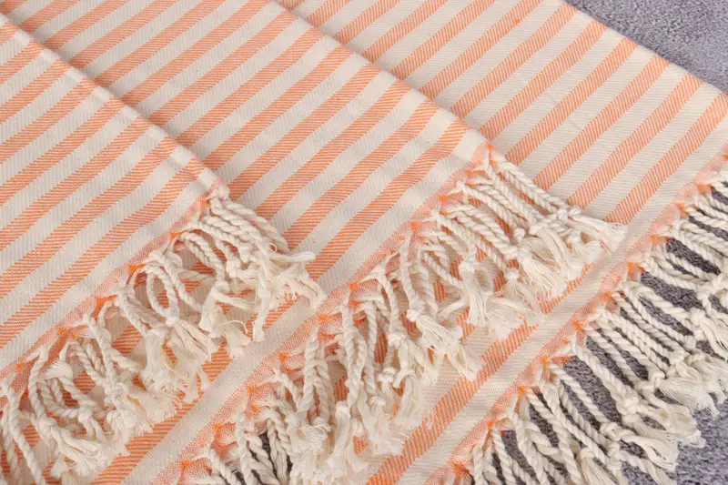 Wedding Gift, 40x24 Cotton Striped Towel, Xmas Gifts, Gift For Mom, Personalized Hand Towel, Monogram Towels, Turkish Tea Towel, Gym Towel - 5