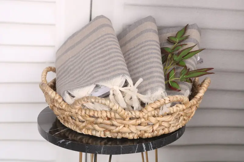 Custom Wedding Gifts, 70x40 Cotton Striped Towel, Oversized Beach Towel, Turkish Towel Beach, Bachelorette Party Gifts, Scarf Towel, Gift For Bride - 5