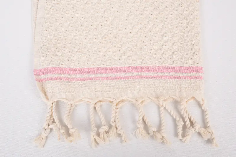 Ev için hediye, monogramlı el havlusu, nedime hediyeleri, 38x18 pamuklu çizgili havlu, Cadılar Bayramı Hediyeleri, En İyi Düğün Hediyesi, Düğün Hediyesi, Spa Havlu - 3