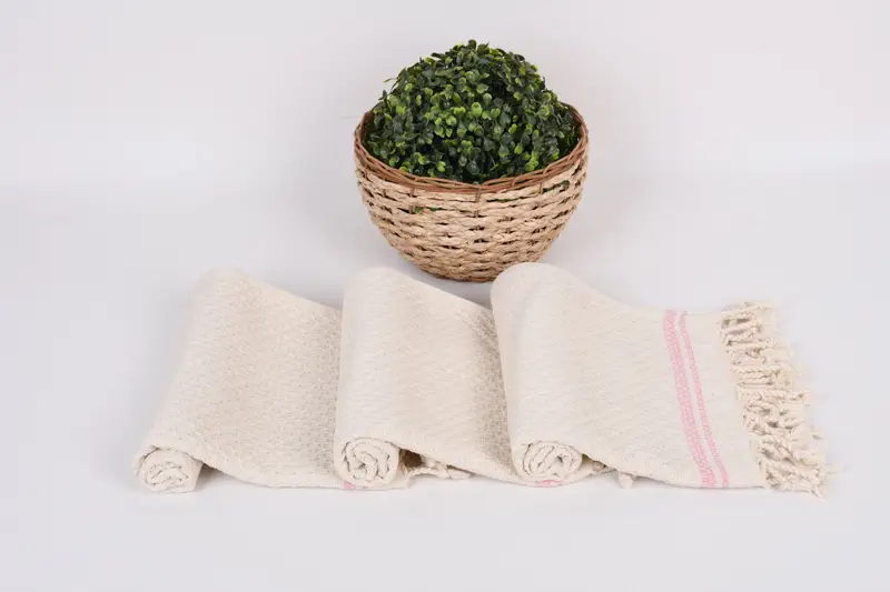 Ev için hediye, monogramlı el havlusu, nedime hediyeleri, 38x18 pamuklu çizgili havlu, Cadılar Bayramı Hediyeleri, En İyi Düğün Hediyesi, Düğün Hediyesi, Spa Havlu - 8