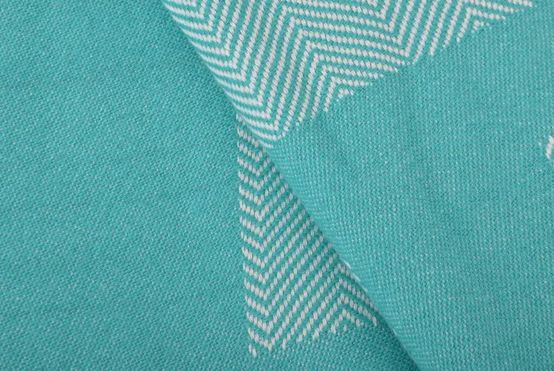 68x38 Cotton Chevron Towel, Handwoven Turkish Towel, Bachelorette Favor, Custom Wedding Gifts, Bulk Order Towel, Soft towel, Personalized Gift - 5