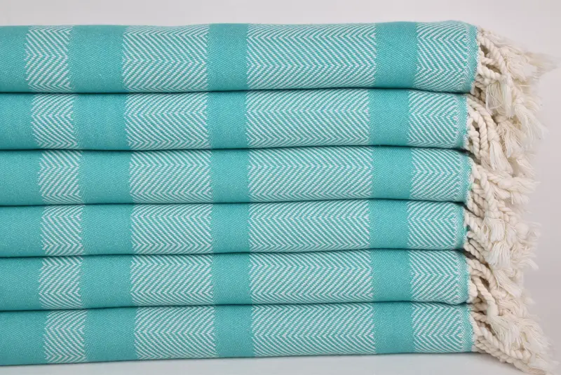 68x38 Cotton Chevron Towel, Handwoven Turkish Towel, Bachelorette Favor, Custom Wedding Gifts, Bulk Order Towel, Soft towel, Personalized Gift - 2