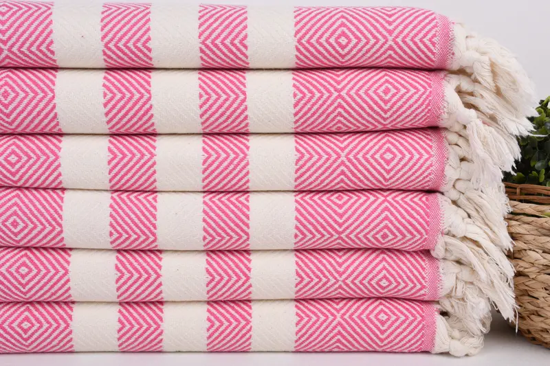 Personalized Wedding Gift For Couple, Monogrammed Hand Towel, Kitchen Towel, Girl Trip Party Favor, 32x20 Cotton Diamond Towel, Wedding Gift - 2