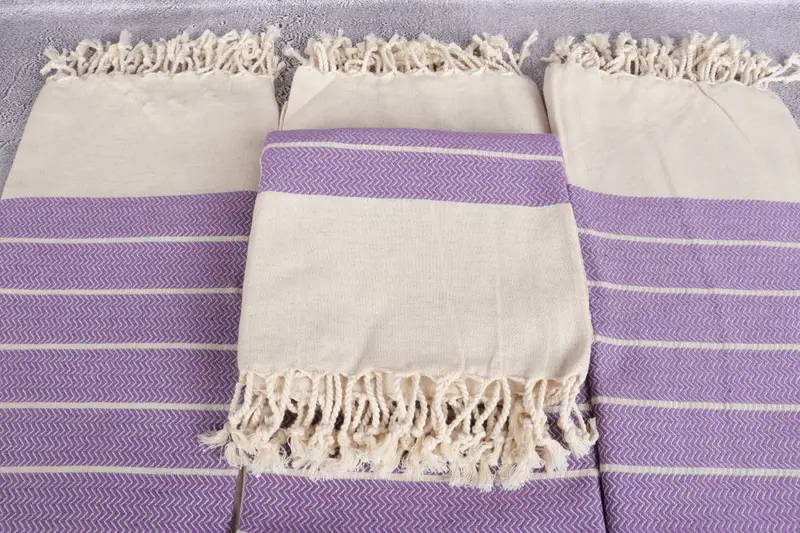 Bachelorette Party Items, Bridesmaid Gifts, 68x40 Linen Zig zag Towel, Large Turkish Towel, Engagement Gift, Wedding Towel, Turkish hand towel - 4