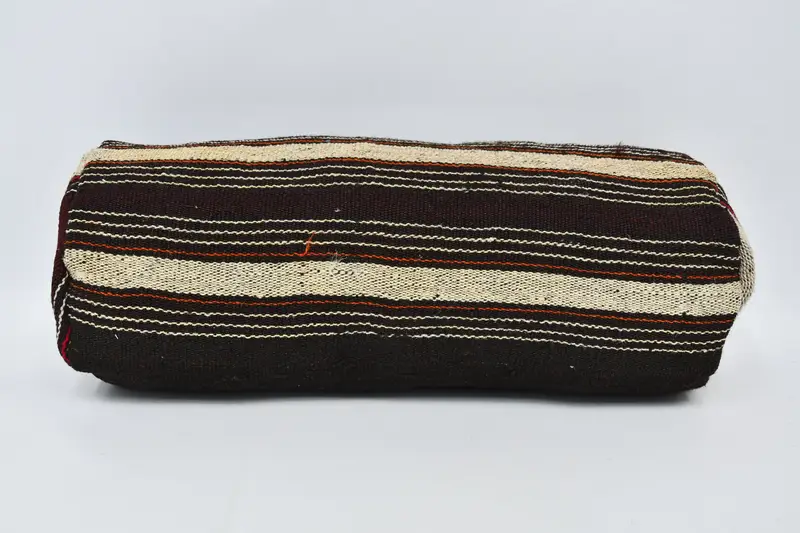 El Yapımı Yün Kırlent, Bohem İşlemeli Kırlent, Dekoratif Yastık