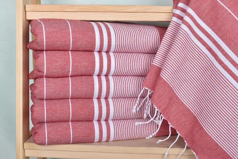 Bachelorette Party Gifts For Bride, Personalized Gift, Monogrammed Hand Towel, 40x24 Cotton Striped Towel, Bridesmaid Favors, Bathroom Towels - 2