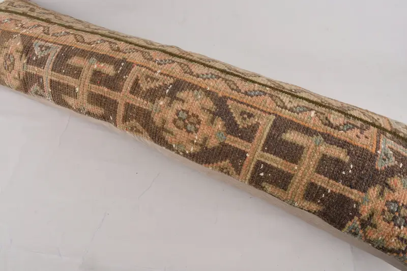 Pillow for Couch, Antique Pillows, Pillow, Boho Pillow Sham Cover, 12x48 Brown Cushion Cover, Square Throw Cushion Cover, Sustainable Cushion Cover - 6
