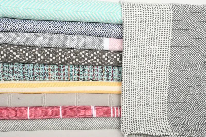 Monogram Hand Towel, Organic Tea Towel, 40x20 Cotton Set of 10 Towel, Personalized Gifts, Small Towel, Custom Turkish Towel, Bridesmaid Gifts - 2
