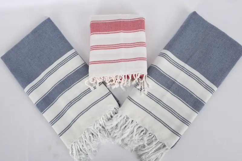 Custom Wedding Gifts, 76x40 Cotton Striped Towel, Handwoven Turkish Towel, Valentines Gift, Beach Towel Gift, Wedding Anniversary Gift, Wedding Gift - 8