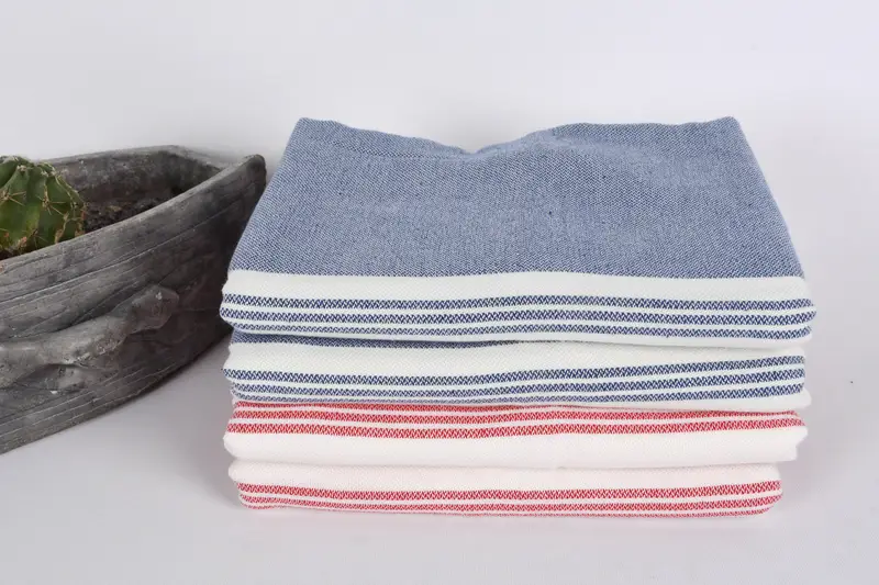 Custom Wedding Gifts, 76x40 Cotton Striped Towel, Handwoven Turkish Towel, Valentines Gift, Beach Towel Gift, Wedding Anniversary Gift, Wedding Gift - 4
