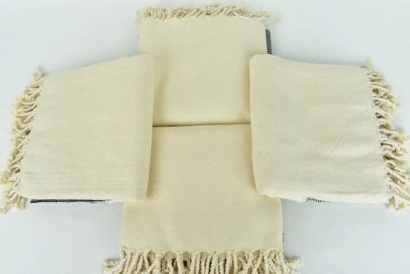 70x36 Cotton Zig zag Towel, Luxury towel, Custom Gift, Hammam Towel USA, Custom Wedding Towel, Birthday Gift, Sand-free towel, Decorative Towel - 6