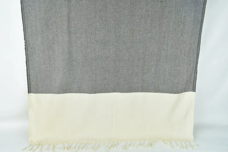 70x36 Cotton Zig zag Towel, Luxury towel, Custom Gift, Hammam Towel USA, Custom Wedding Towel, Birthday Gift, Sand-free towel, Decorative Towel - 8