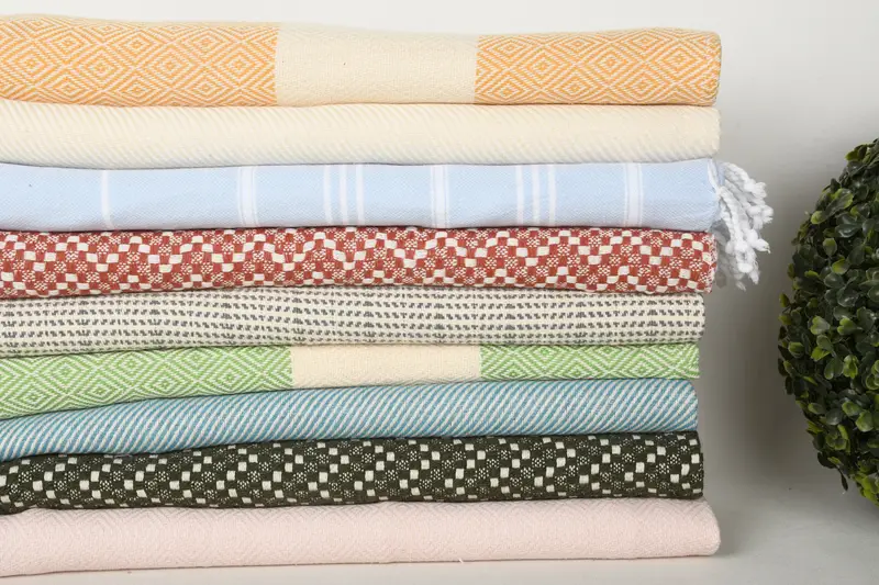 Personalized Hand Towel, Turkish Hand Towel, Turkish Towel, Customized Turkish Towel, 36x18 Cotton Set of 10 Towel, Gym Towel, Wedding Gift - 3