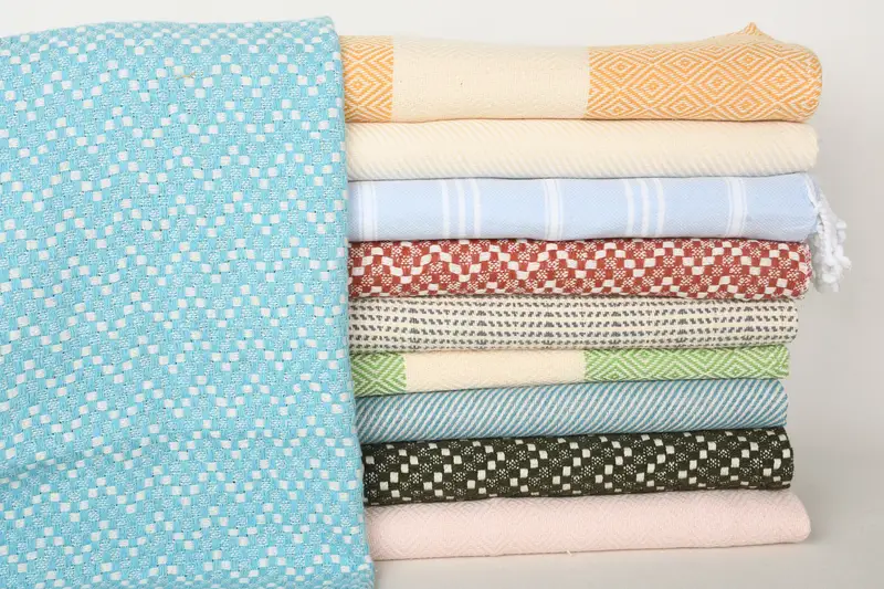 Personalized Hand Towel, Turkish Hand Towel, Turkish Towel, Customized Turkish Towel, 36x18 Cotton Set of 10 Towel, Gym Towel, Wedding Gift - 1