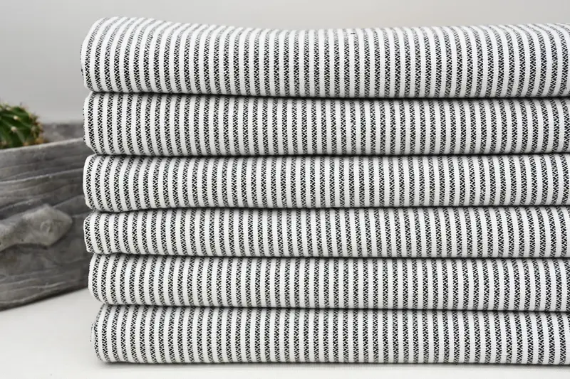 Wedding Favors, Personalized Wedding Gift For Couple, Xmas Gifts, Personalized Gift, 40x18 Cotton Striped Towel, Best Wedding Gift, Bathroom Towels - 2