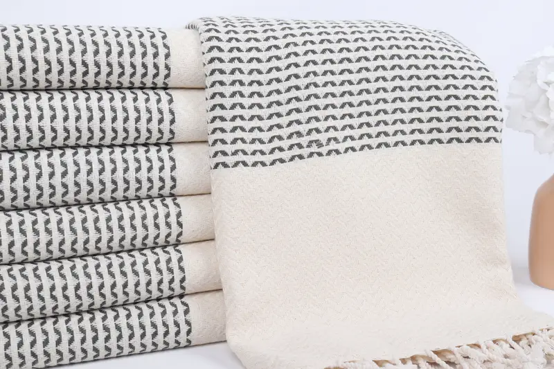 Wedding Gift, Turkish Towel Beach, Custom Towel Beach, Monogram Beach Towel, 76x40 Cotton Diamond Towel, Luxury Beach Towel, Valentines Day Gift - 2