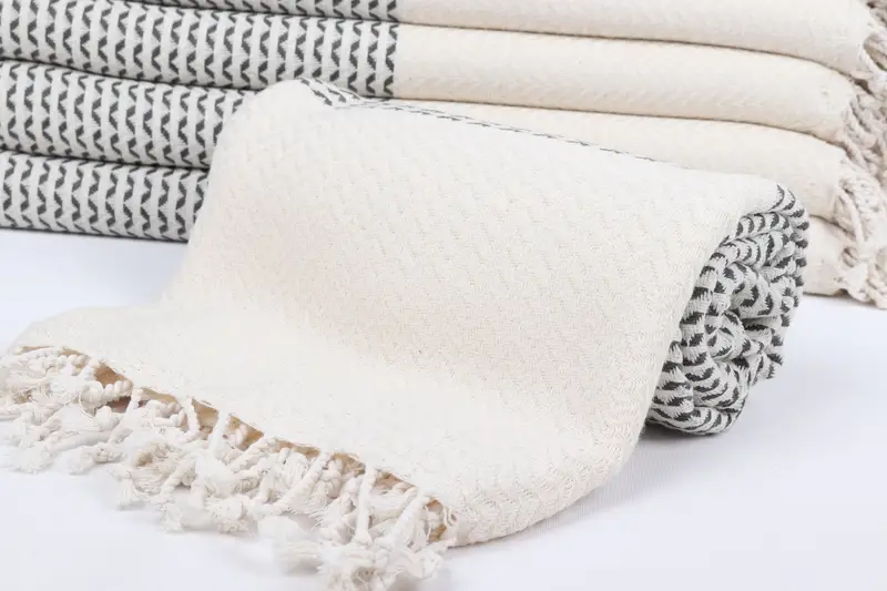 Wedding Gift, Turkish Towel Beach, Custom Towel Beach, Monogram Beach Towel, 76x40 Cotton Diamond Towel, Luxury Beach Towel, Valentines Day Gift - 4