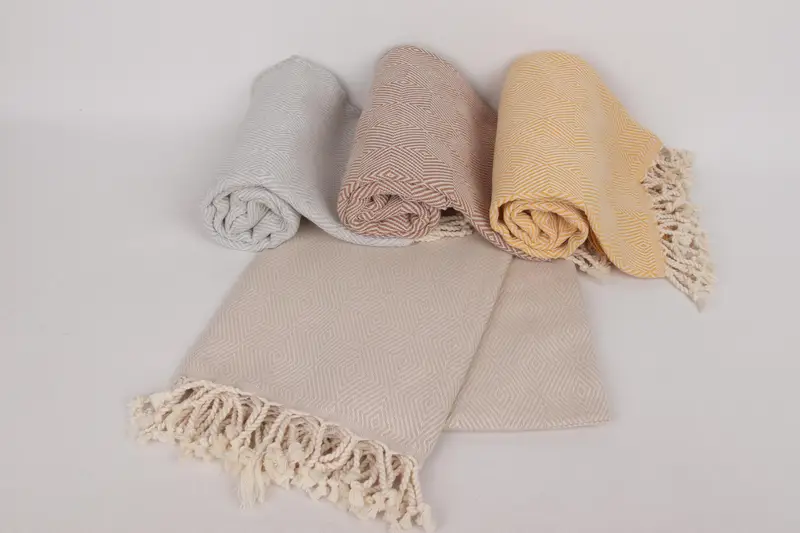 Beach towel, Bridesmaid Gift Towel, Home Decor Towel, Turkish Towel Monogram, Turkish towel, Lightweight quick-dry peshtemal towel for travel - 4