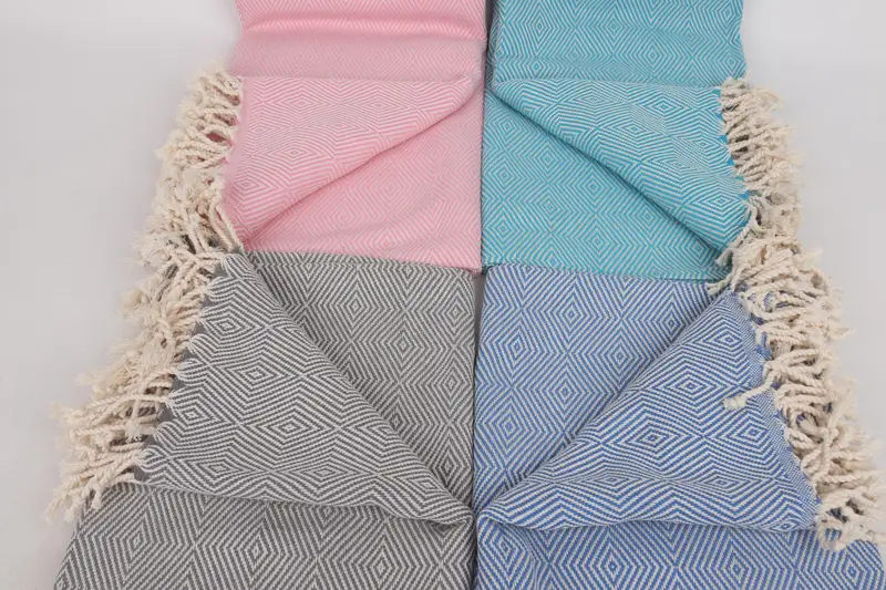 Beach towel, Bridesmaid Gift Towel, Home Decor Towel, Turkish Towel Monogram, Turkish towel, Lightweight quick-dry peshtemal towel for travel - 5